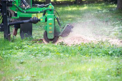 Stump Grinding Process
